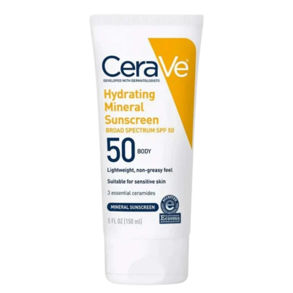 CeraVe Hydrating Sunscreen SPF 50+ – Broad Spectrum | Best Sunscreen for Sensitive Skin in Pakistan